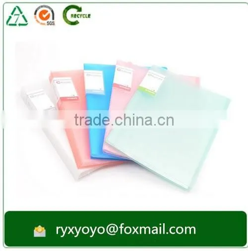 10 pockets a4 display book pp clear file folder
