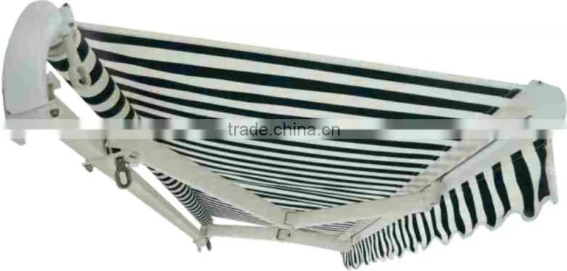 Luxury customized aluminum structures electrically retractable awnings for roof
