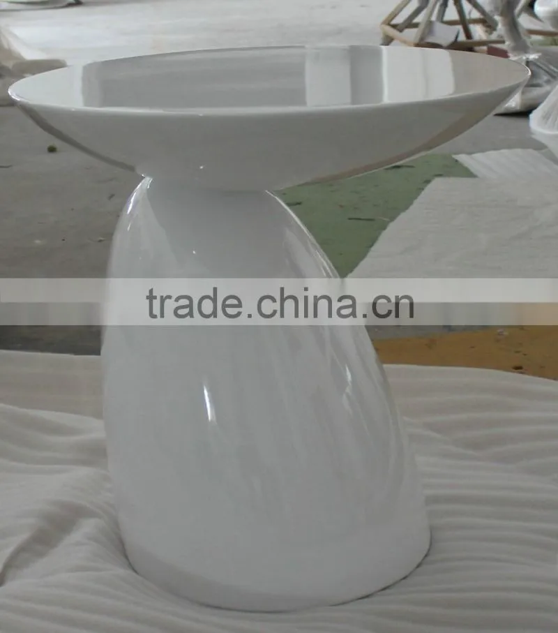 Parabel round shape fiberglass material restaurant table