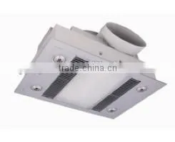 Bathroom heater with halogen lamp glass panel ,LED downlight