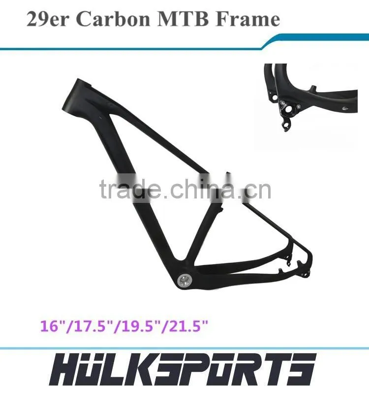 High quanlity MTB frame 3K/UD mountain bike carbon fiber bicycle frames BAS/BB30/PF30 mtb carbon frame 29er