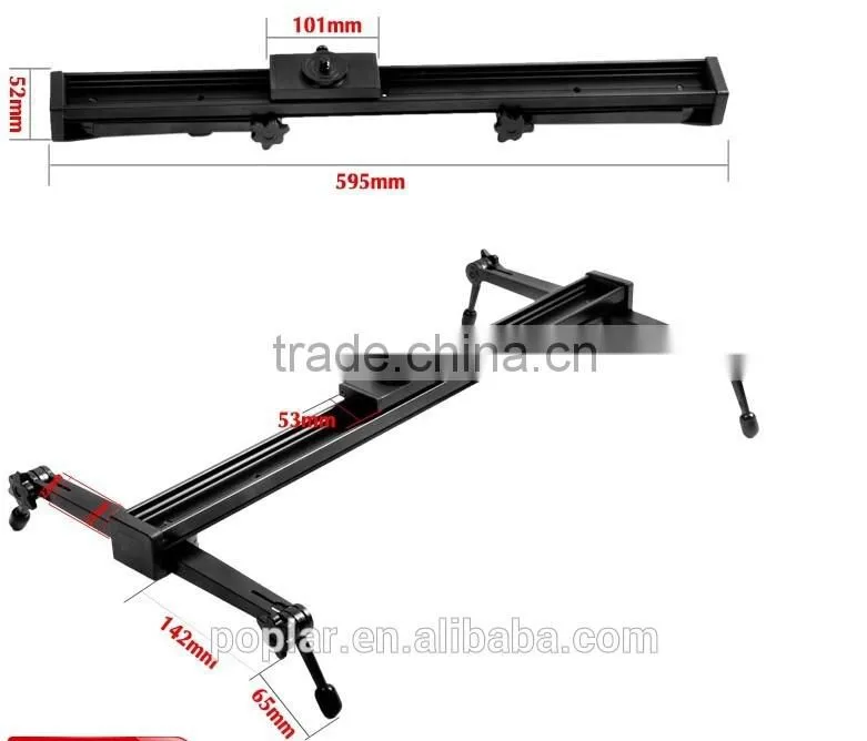 photography camera slider , black colour metal camera slider ,video camera slider