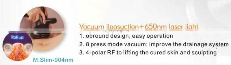 Hot Sale Cavitation and Vacuum RF Slimming Machine for Weight Loss