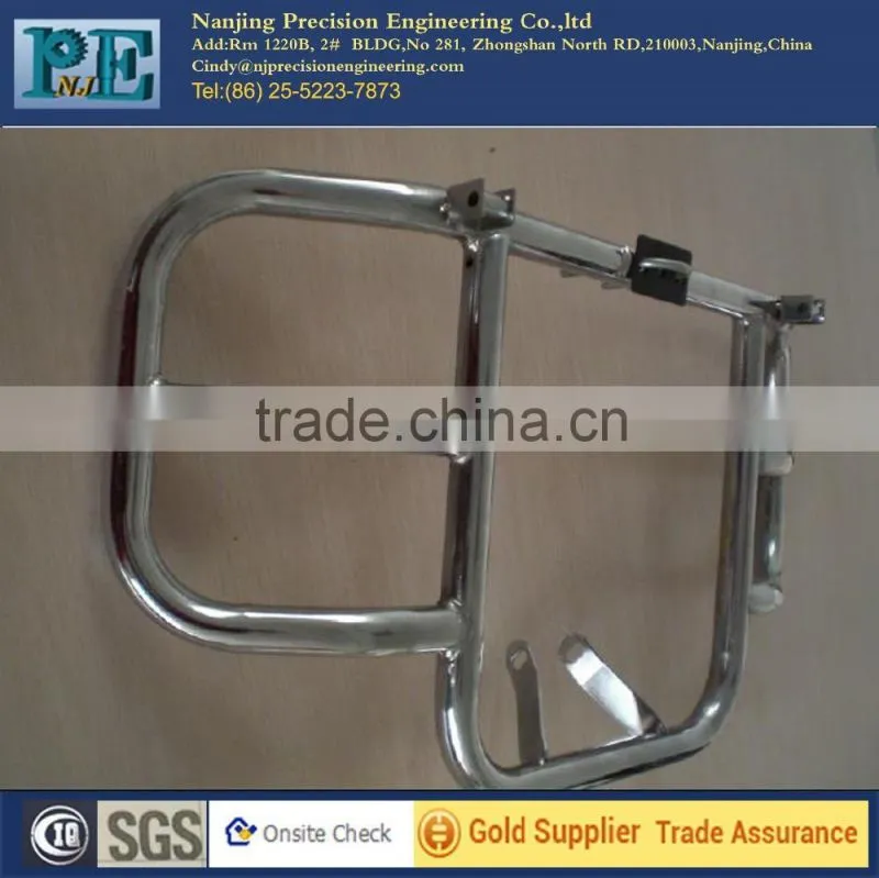 China high precision and quality custom welded motorcycle parts