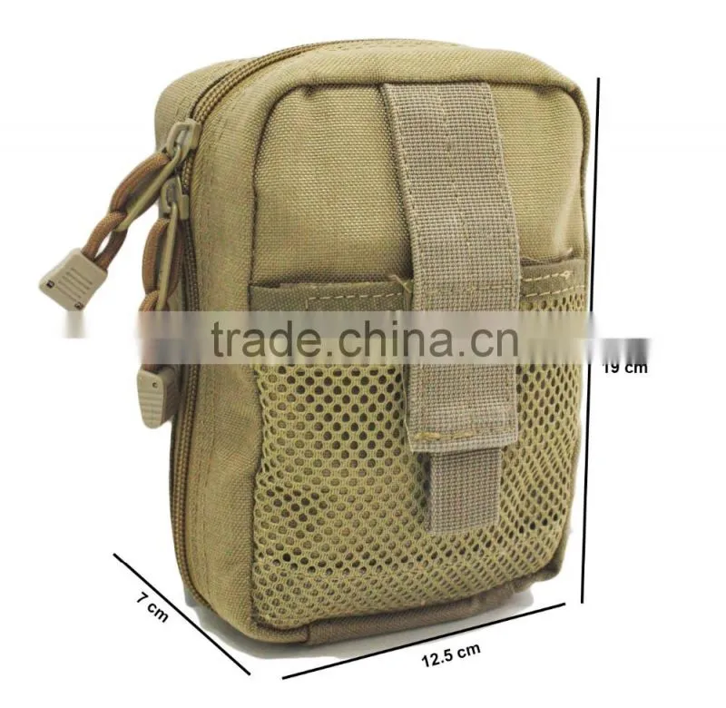 First aid pouch for molle medical bag