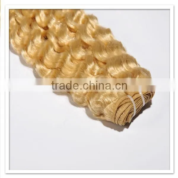 2015 Hot Sale European Deep Wave Human Hair European Blonde Virgin Hair