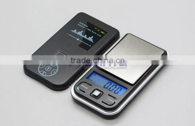 100g x 0.01g Fashion MP3 Player Design APTP445 Electronic Scale