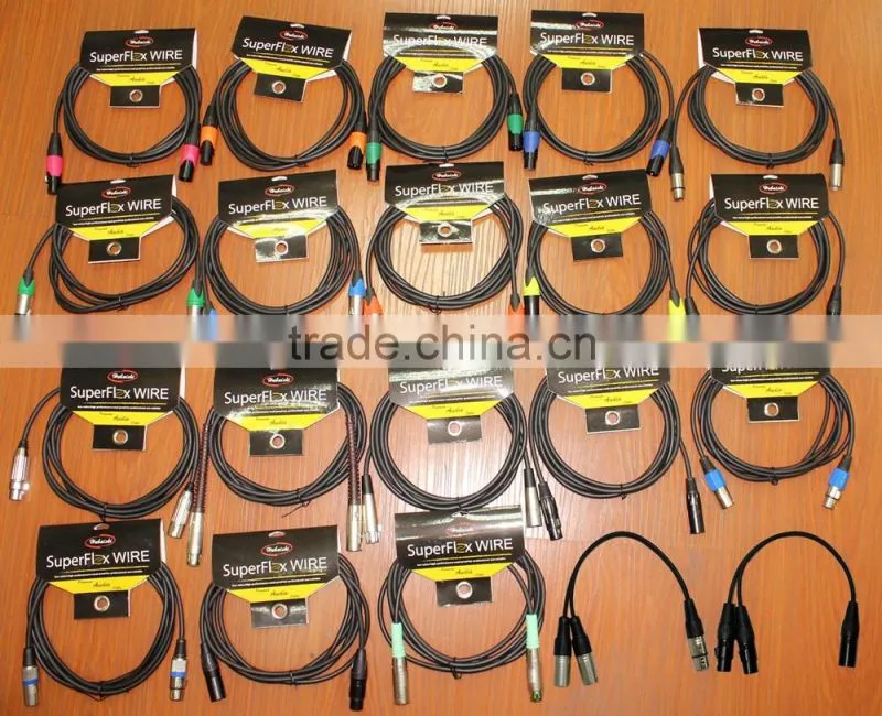 High Grade low noise Microphone cable