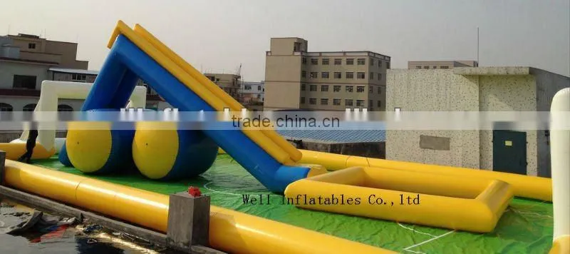 commercial grade inflatable water slides / inflatable slide with pool