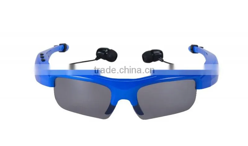 High Quality Updated Stereo Bluetooth 4.1 Sunglasses Bluetooth Headset Bluetooth Earphone