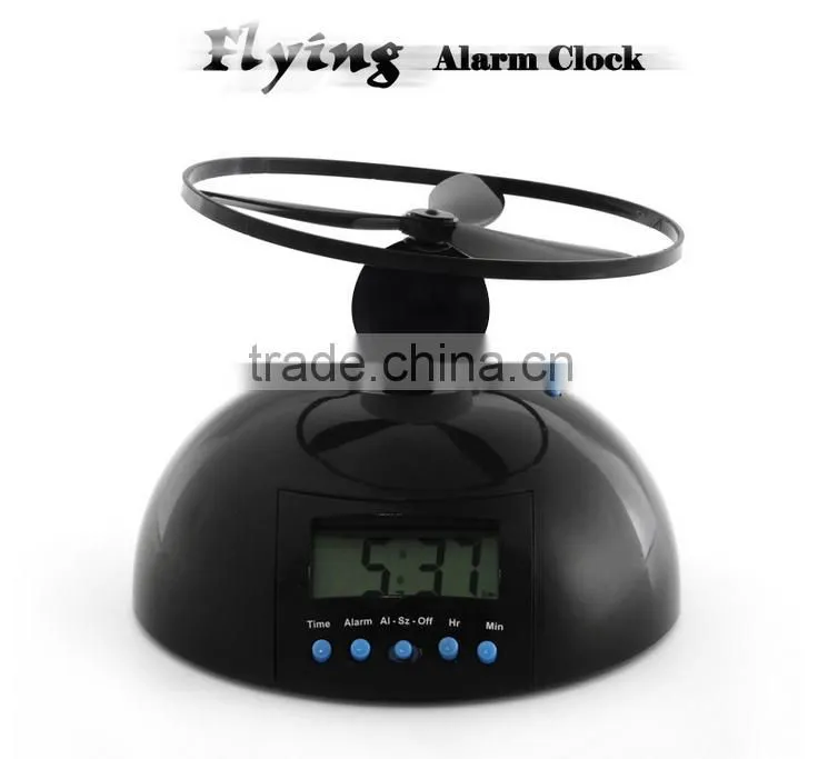 Novetly Digital Clock Fly Helicopter Alarm Clock