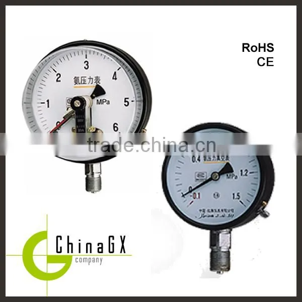 economic ss316 miniature watertight oil filled pressure gauge