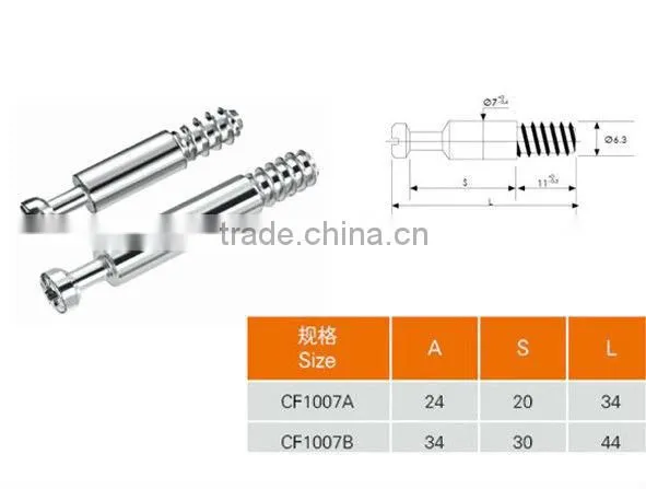 Steel Zinc alloy Cabinet Universal Furniture Connector