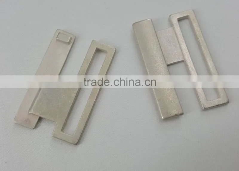 Metal interlocking buckles For ladies belt