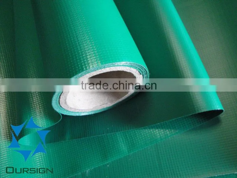 Yellow Knife coated PVC Tarpaulin for Awning/Tent