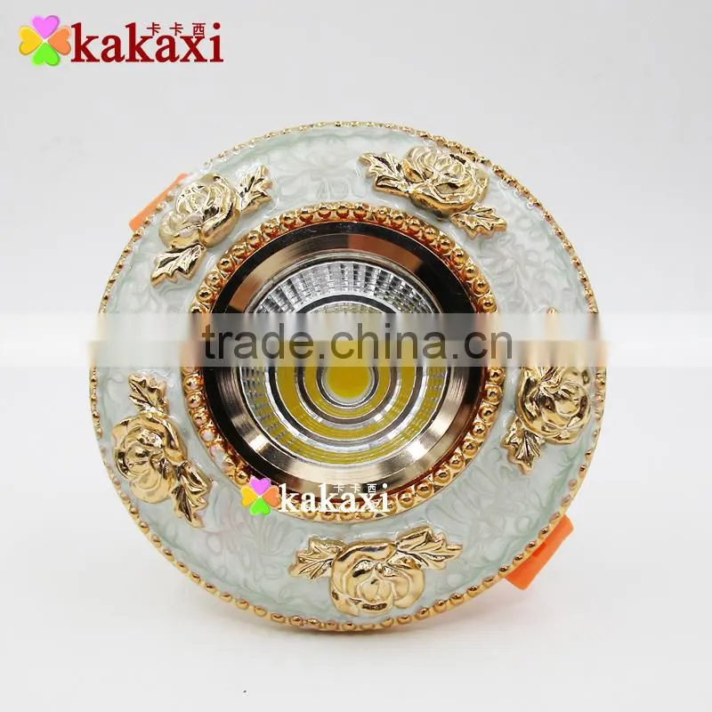 2016 New European LED Spotlight COB 3W 5w LED Downlight Ceiling Light
