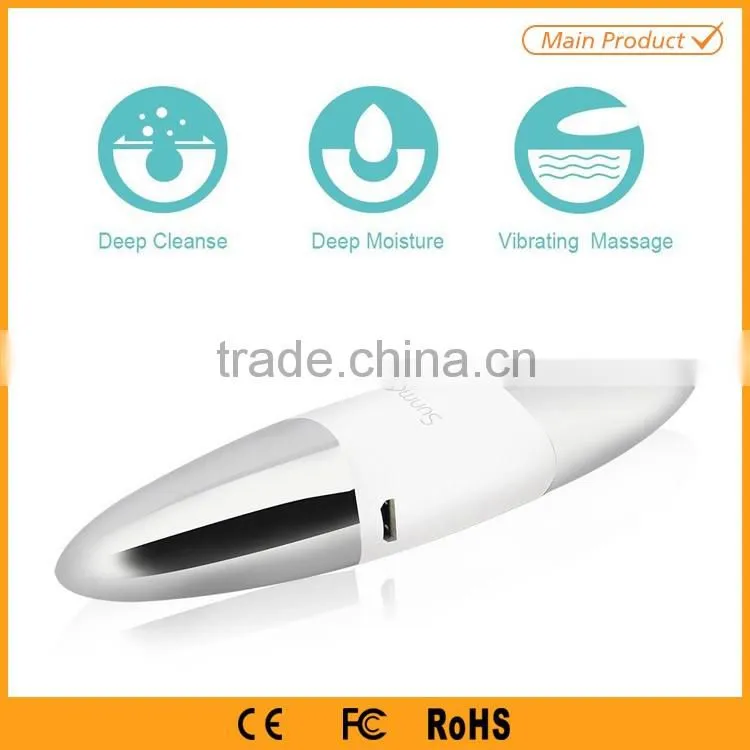 Home Use Handheld Rechargeable Portable face care ion Vibration Massager Wrinkle Remover