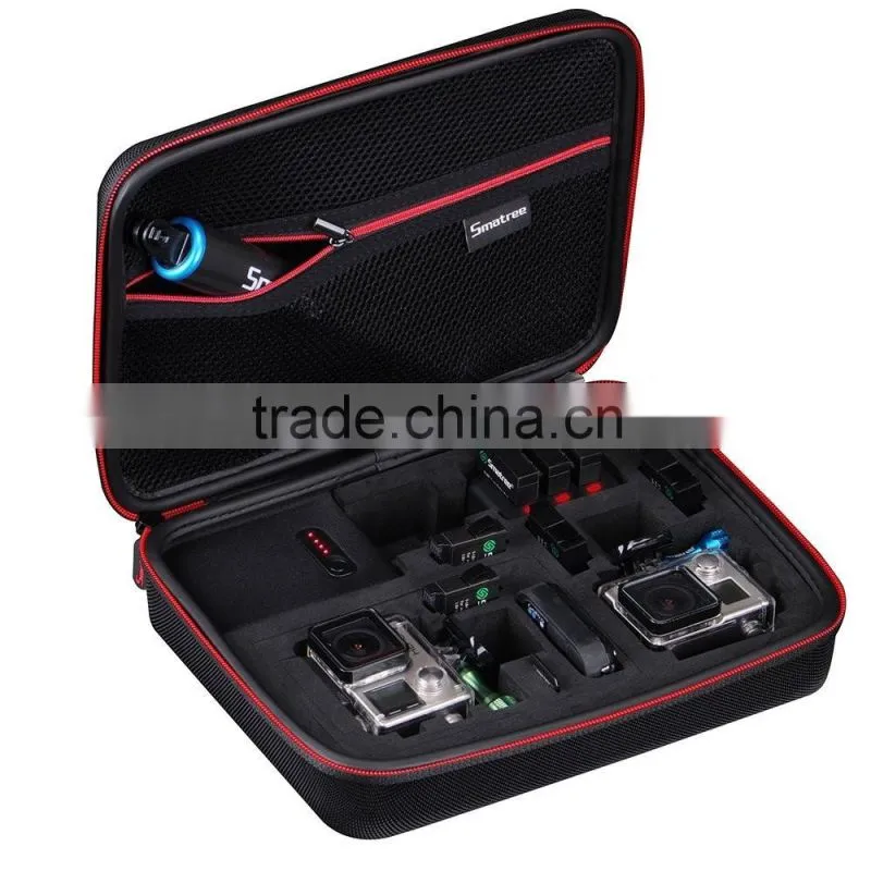 Smatree Power-Case G260P with Built-in Power Bank for Smatree 3-Channel Charger for Go pro hero4 and Accessories