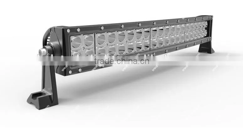 Double Row Curved 20 inch 120W LED Light Bars, curved off road led offroad lightbar