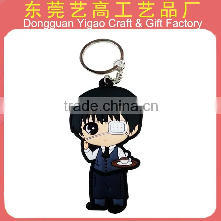 Directly factory wholesale handmade 3d keychain / Japanese 3d keychain