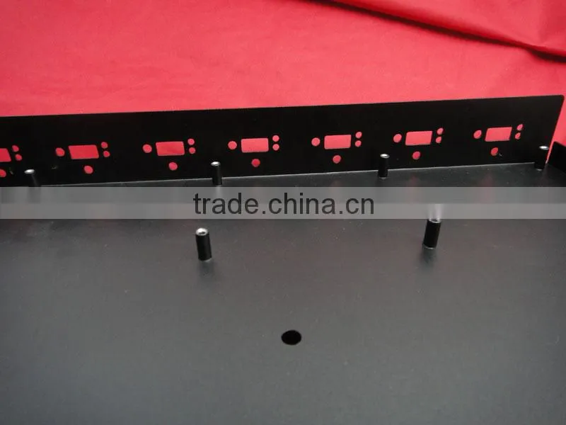 black powder coating metal stamp electrical box