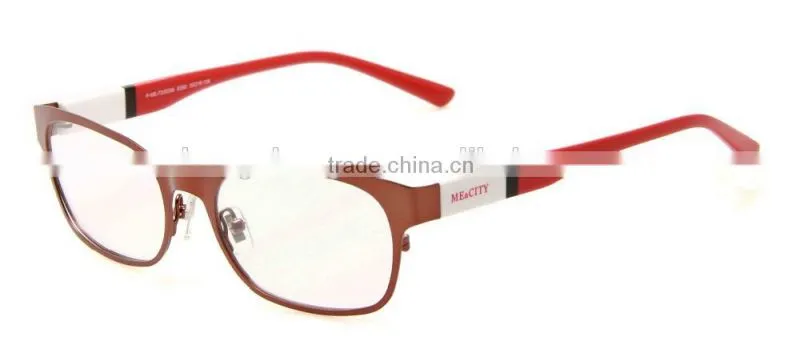 0.6MM stainless steel face full frame spectacles for unisex