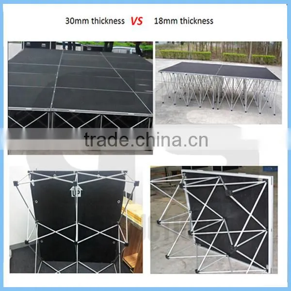 Cheap on sale aluminum portable stage for event staging