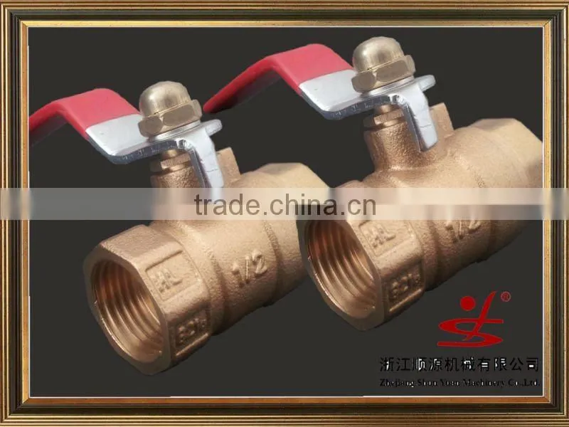 brass ball valve for water oil gas