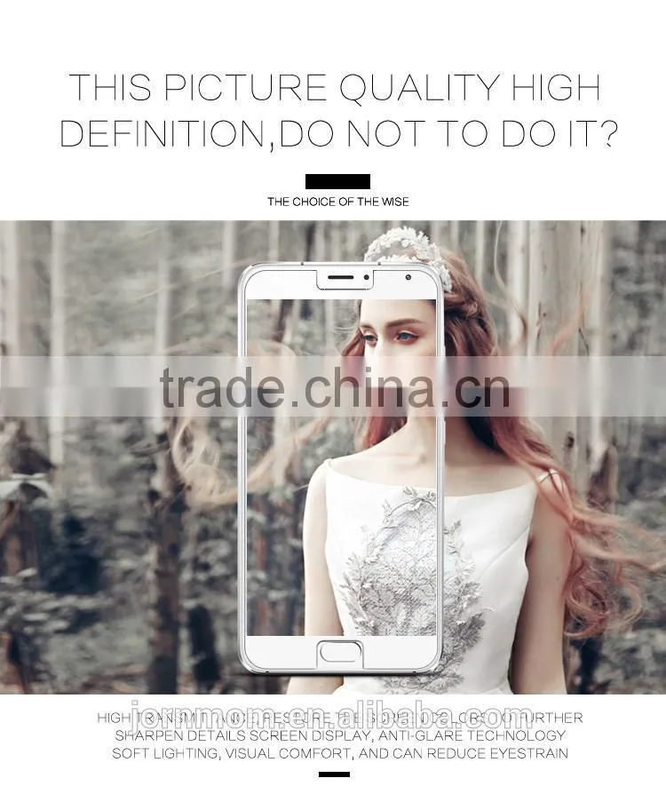 Plastic for mobile phone Brand new tempered glass film for MOTO screen protector with high quality