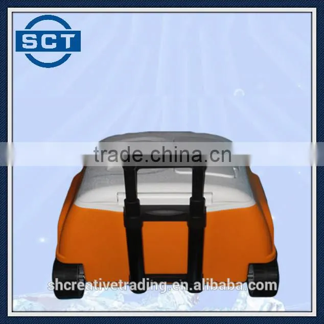 High Quality Cooler Box with Bluetooth Speaker Orange
