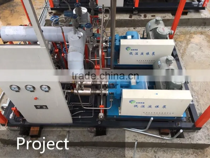 100-450Lh LO2 Flow Range Cryogenic Cylinder Filling Pump