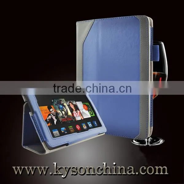 Case for amazon kindle fire hdx 7, for amazon kindle touch leather case