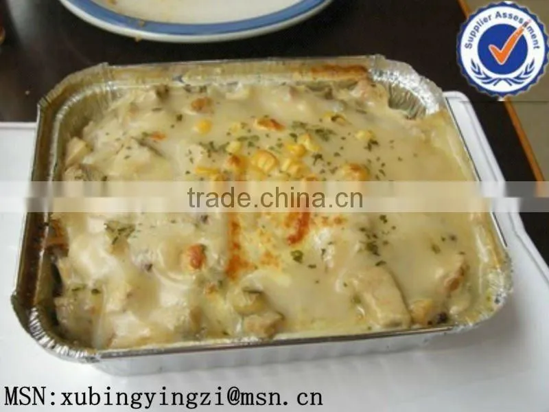 aluminum foil trays(SGS,FDA approved)