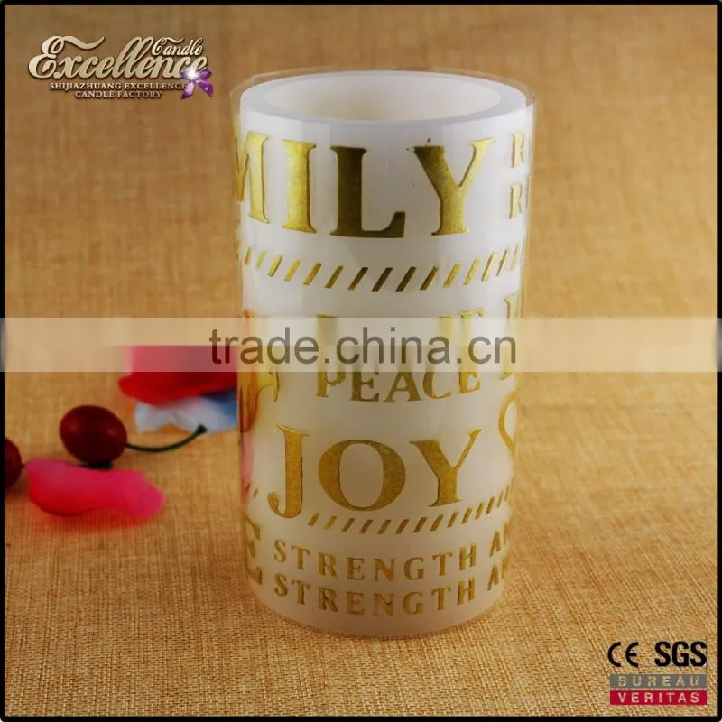 color changing led candle / wave end led candle wholesale
