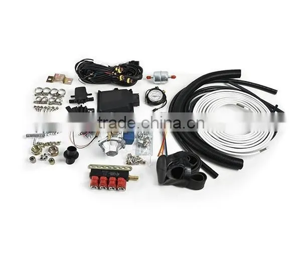 CNG pressure reducing system for VW automobile
