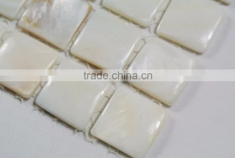 Convex shell mosaic tile,bathroom tile,freshwater shell