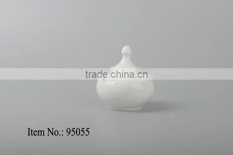 plain bone China drinkware sugar pot