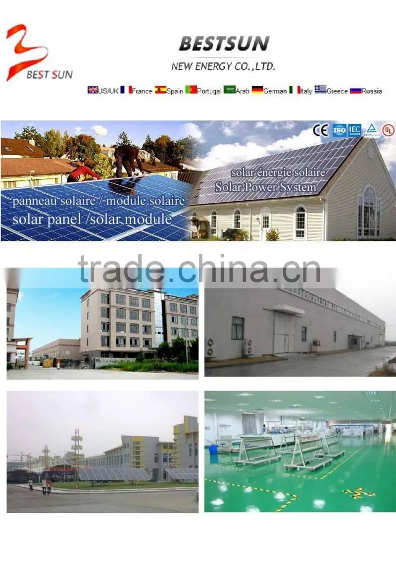 Bestsun Hot sales 5460W solar power led house numbers