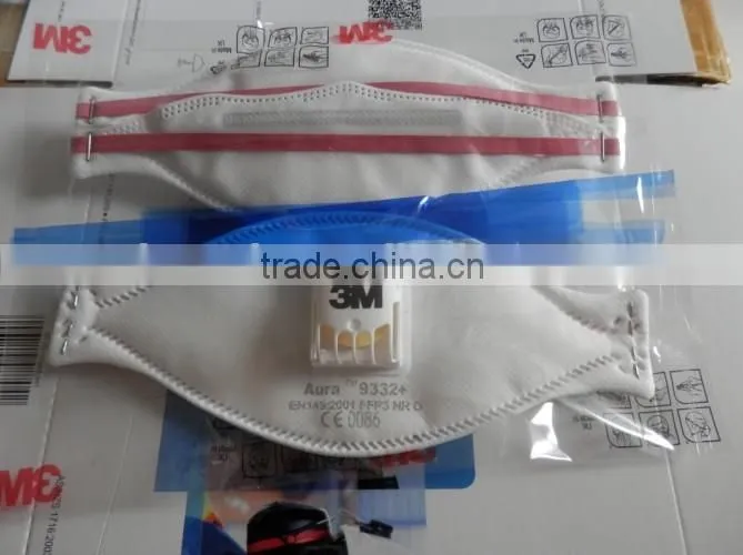 3M 9332, 9332+ FFP3 mask non-woven 3m mask FFP3 respirator mask