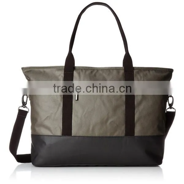 Hot Selling Grey Handbag Durable Cotton Canvas Tote Bag