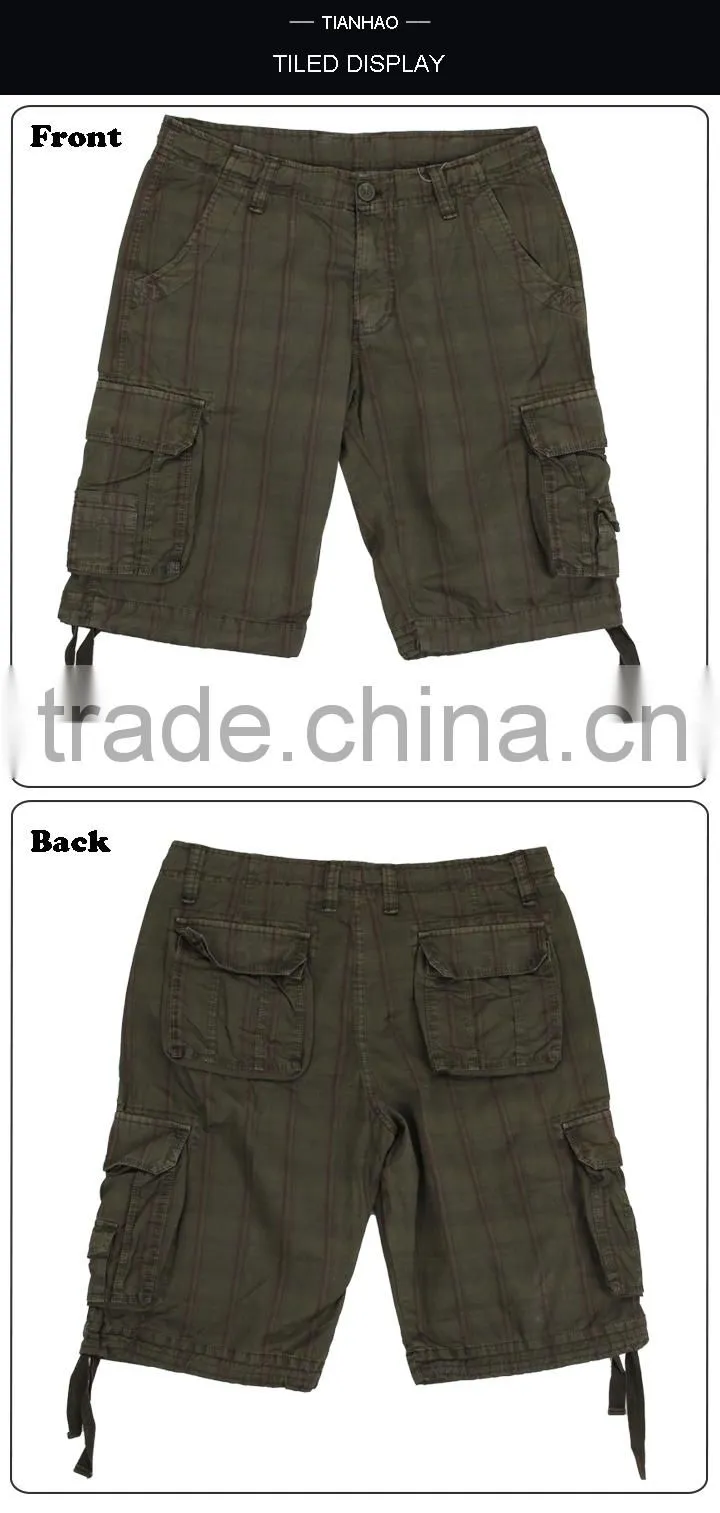 Custom Pattern Cargo Shorts for Mens with Classic Design