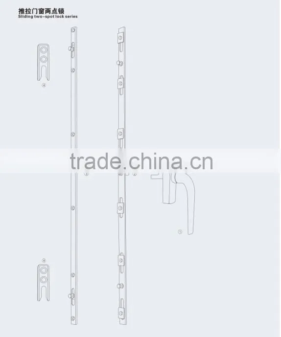 Sliding window&door lock