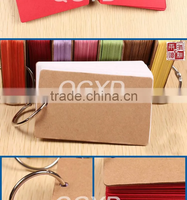 key ring mini rectangle memo pad