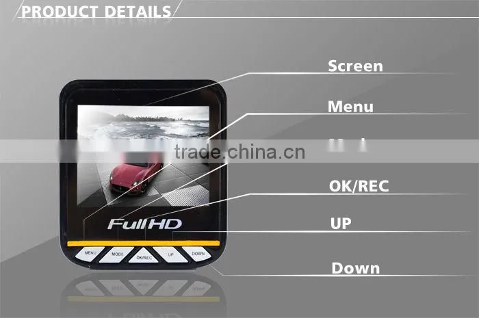 Newest GPS car camera+Motion Detection dvr+G-sensor NTK solution car dvr mirror