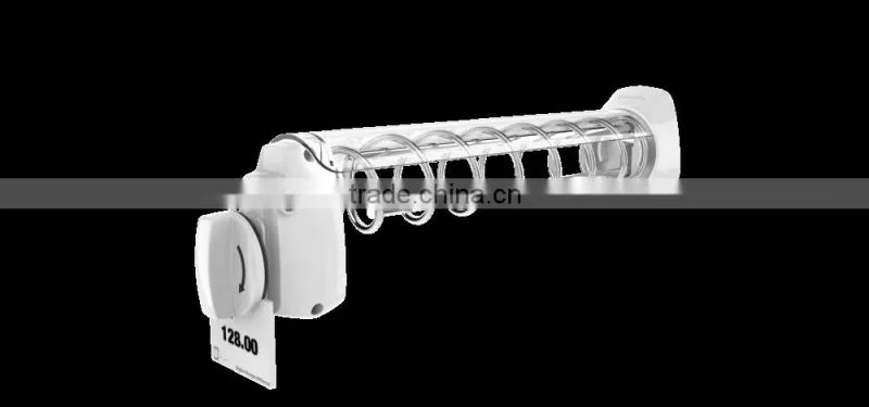 2014 Showhi new arrival self-dispensing spiral hooks for security display in retail shop LSD03AP-L15/L20/L35