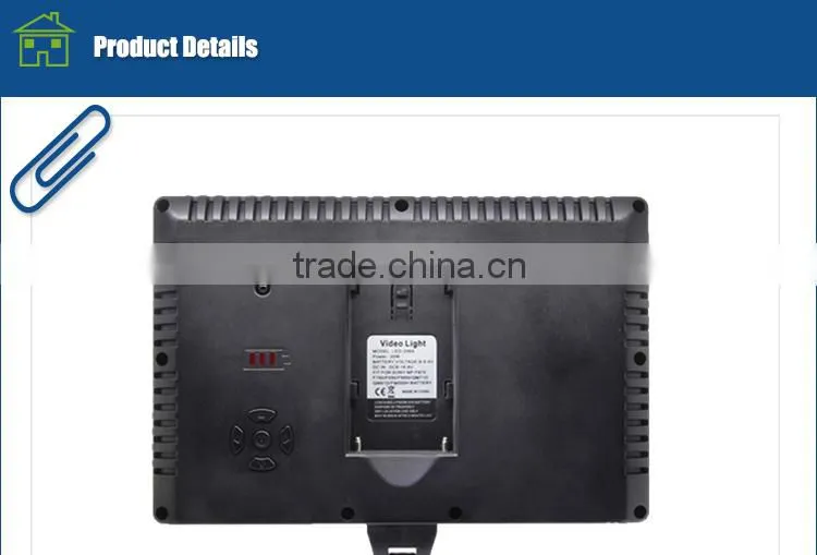 China Supplier LED-336A Video Light With Hot Shoe Connector Design Wholesale