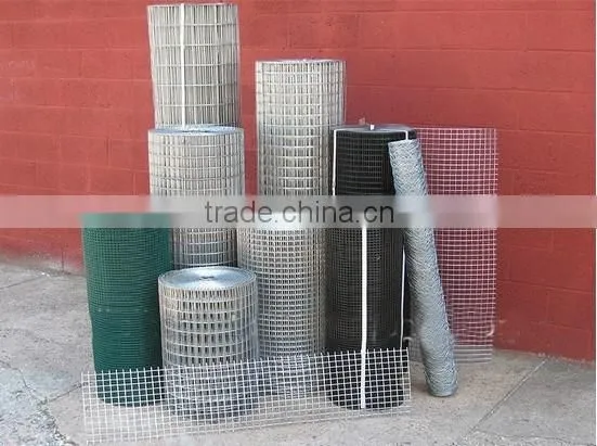 galvanized chain link fence/diamond wire mesh/pvc coated chain link fence