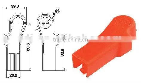 Auto PP battery terminal cover