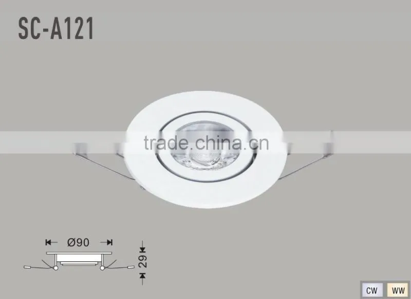 LED Light Source and Down Shade Direction LED cabinet light
