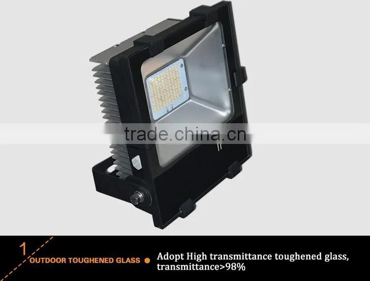 110lm/w waterproof outdoor tennis court MW/UL driver 150W IP65 led flood light with motion sensor